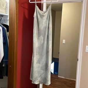 Aritzia square neck slip dress